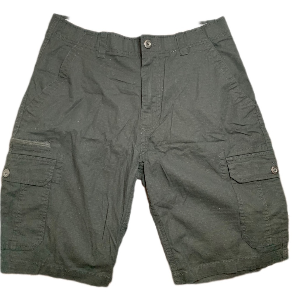 Wear First Black Cargo Shorts